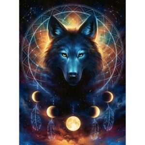 Ravensburger - Puzzle lup 500 piese lumineaza in intuneric design nou - RVSPA00442