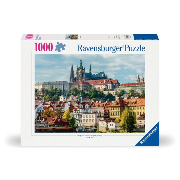 Ravensburger - Puzzle castelul Praga 1000 piese design nou - RVSPA00675