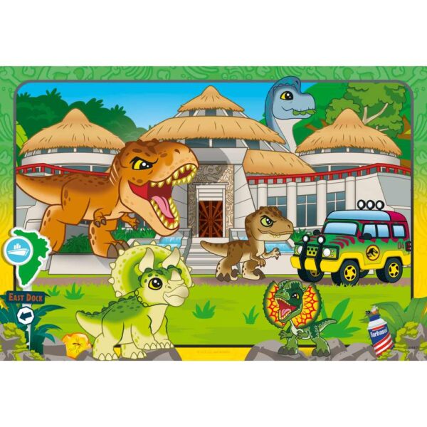 Ravensburger - Puzzle exploratori Jurassic World 2x24 piese - RVSPC01057