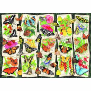 Ravensburger - Puzzle fluturi tropicali 1000 piese - RVSPA01084