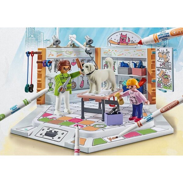 Playmobil Color salon pentru caini - PM71514
