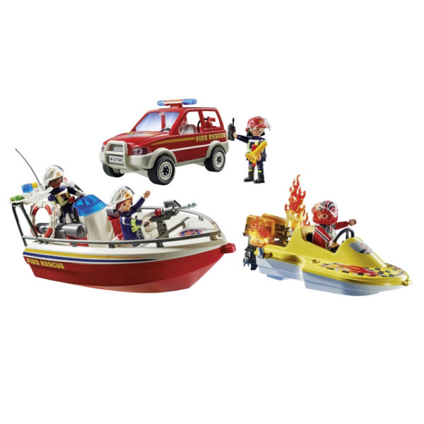 Playmobil - Misiunea pompierilor pe apa - PM71569