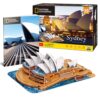 Cubic Fun - Puzzle 3D si brosura opera din Sydney 86 piese - CUDS1088h
