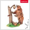 Cubic Fun - Puzzle 3D urs maro 88 piese - CUDS1096h