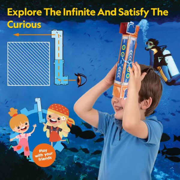 Cubic Fun - Puzzle 3D periscop 10 piese - CUDS1116h