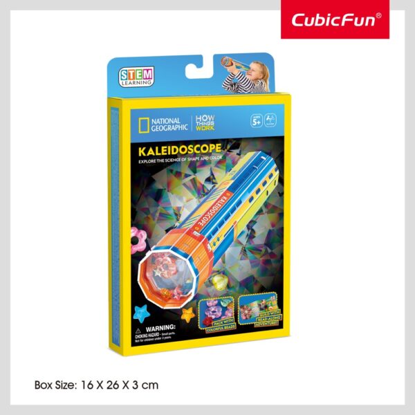 Cubic Fun - Puzzle 3D caleidoscop 18 piese - CUDS1117h