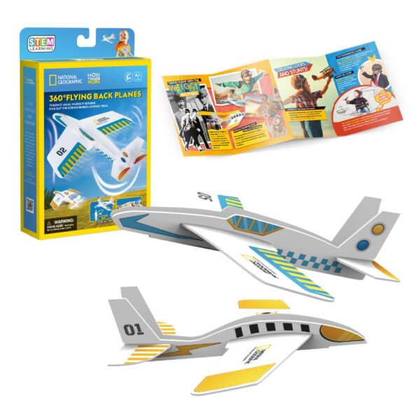 Cubic Fun - Puzzle 3D avioane care se intorc la 360 grade 20 piese - CUDS1121h