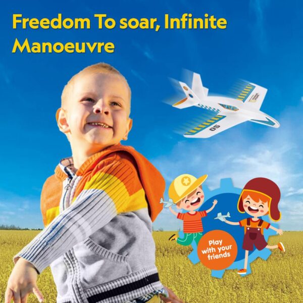 Cubic Fun - Puzzle 3D avioane care se intorc la 360 grade 20 piese - CUDS1121h