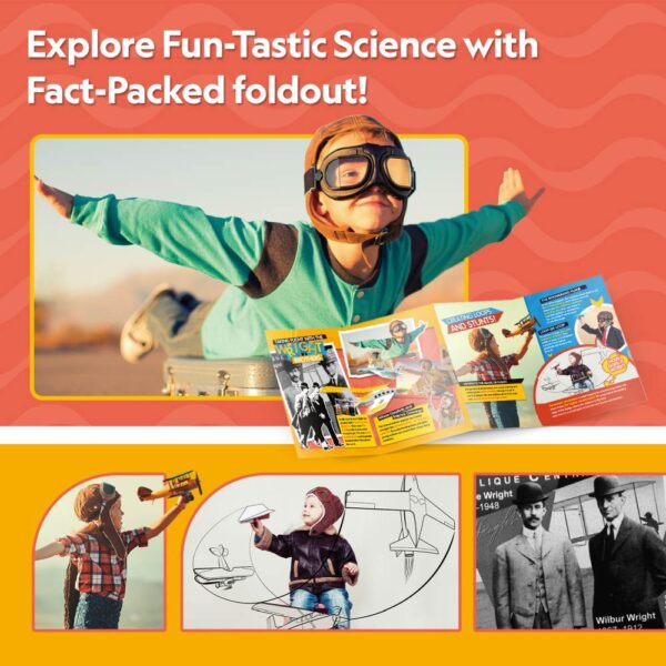 Cubic Fun - Puzzle 3D avioane care se intorc la 360 grade 20 piese - CUDS1121h