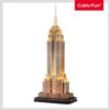 Cubic Fun - Puzzle 3D led Empire State Building 37 piese - CUL539h