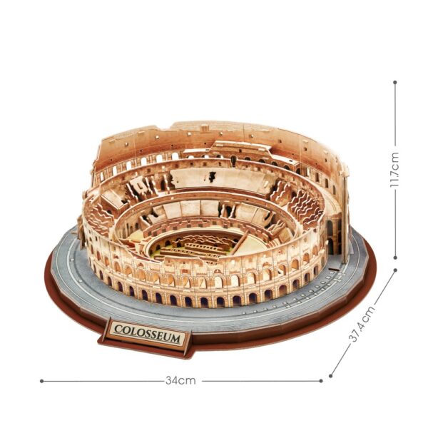 Cubic Fun - Puzzle 3D Colosseum nivel complex 163 piese - CUMC279h