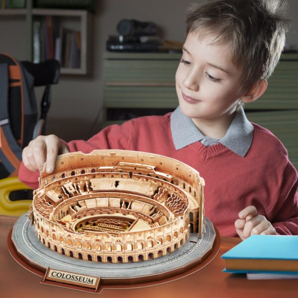 Cubic Fun - Puzzle 3D Colosseum nivel complex 163 piese - CUMC279h