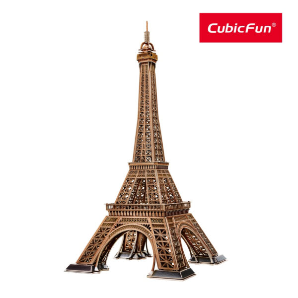 Cubic Fun - Puzzle 3D turnul Eiffel nivel complex 314 piese - CUMC284h