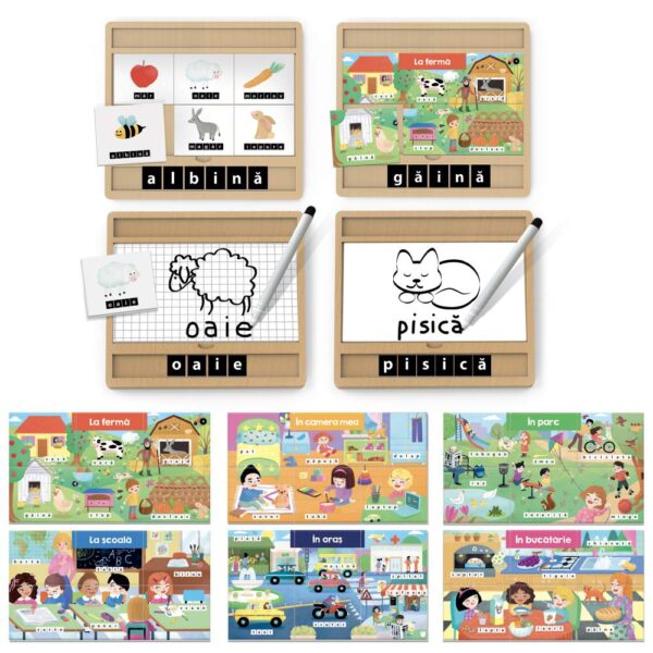 Headu Enciclopedia Montessori primul pas spre scriere - HE59650