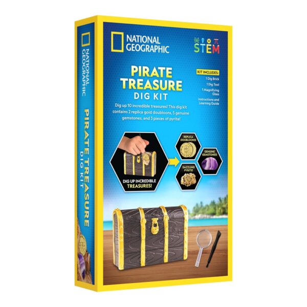 National Geographic - Kit creativ sa cautam comoara piratului - NG23616