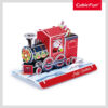 Cubic Fun - Puzzle 3D tren de Craciun 46 piese - CUW3155h
