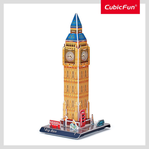 Cubic Fun - Puzzle 3D Big Ben 21 piese - CUW3196