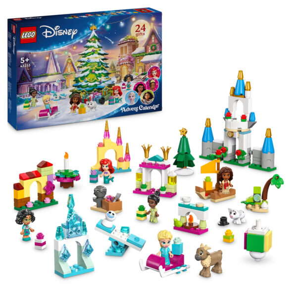 LEGO Disney - Calendar de advent LEGO Disney 43253, 253 piese