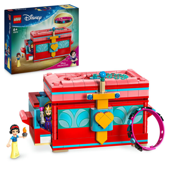 LEGO Disney - Cutia cu bijuterii a Albei ca Zapada 43276, 358 piese