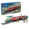 LEGO City - Statie si tramvai in centrul orasului 60423, 811 piese