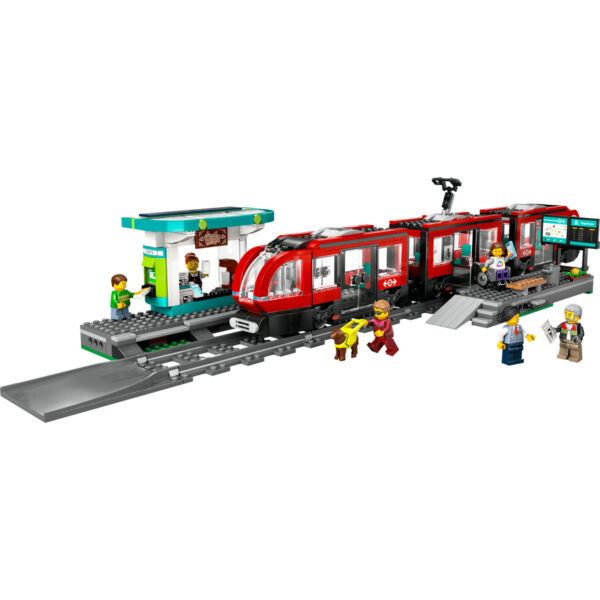 LEGO City - Statie si tramvai in centrul orasului 60423, 811 piese