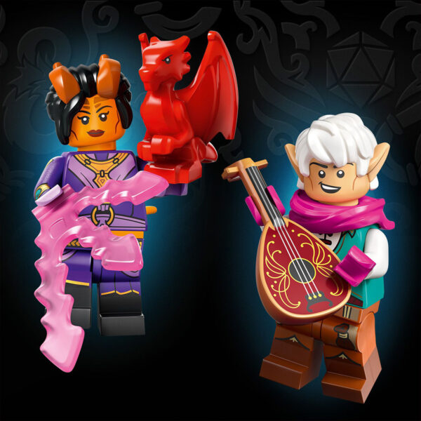 LEGO Minifigurine - Minifigurina LEGO: Dungeons & Dragons 71047, 9 piese