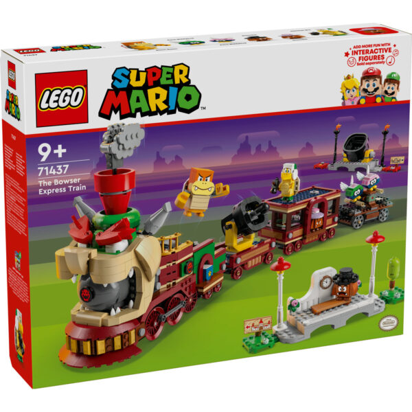 LEGO Super Mario - Expresul Bowser 71437, 1392 piese