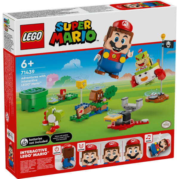 LEGO Super Mario - Aventuri cu LEGO Mario™ interactiv 71439, 218 piese