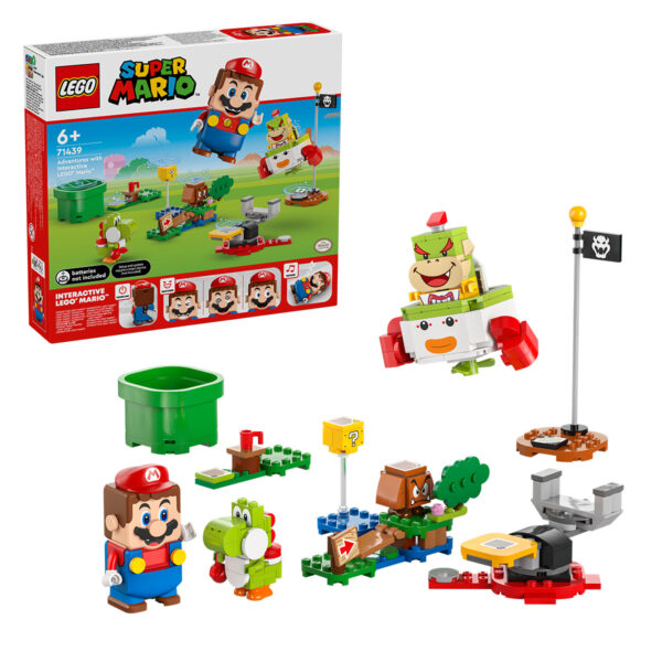 LEGO Super Mario - Aventuri cu LEGO Mario™ interactiv 71439, 218 piese