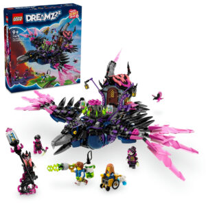 LEGO DREAMZzz - Corbul de la miezul noptii al vrajitoarei din Never 71478, 1203 piese
