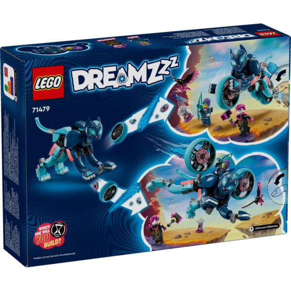 LEGO DREAMZzz - Motocicleta-pisica a lui Zoey 71479, 226 piese