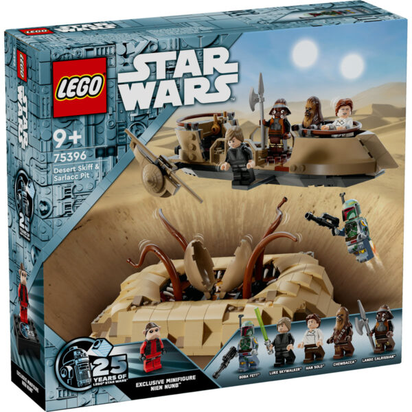 LEGO Star Wars - Schif de desert si Groapa lui Sarlacc 75396, 558 piese