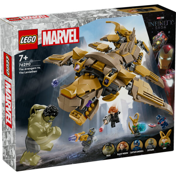 LEGO Marvel Super Heroes - Avengers vs. Leviathan 76290, 347 piese
