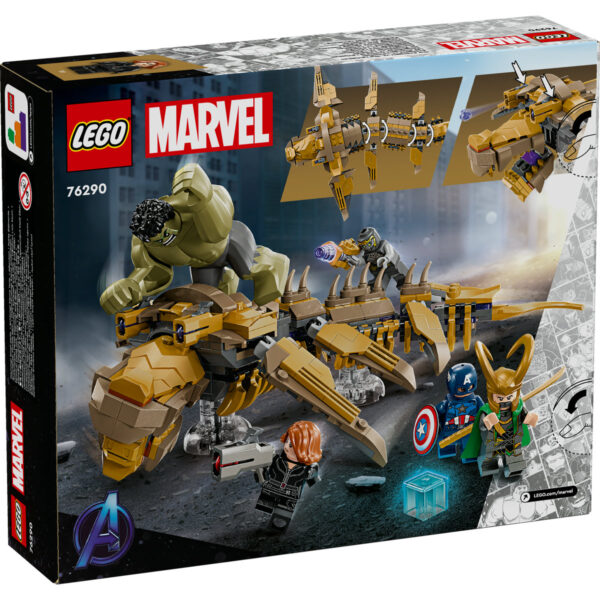 LEGO Marvel Super Heroes - Avengers vs. Leviathan 76290, 347 piese