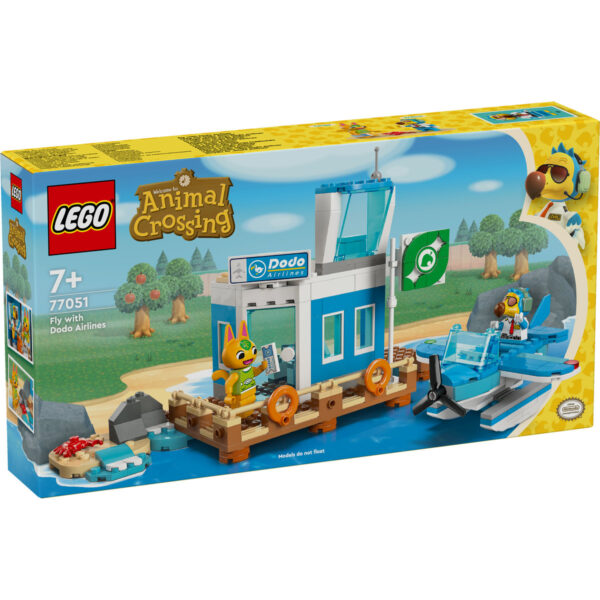 77051-lego-animal-crossing-1 LEGO Animal Crossing - Zboara cu Dodo Airlines 77051, 292 piese
