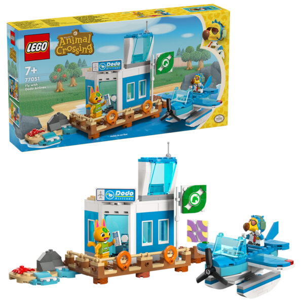 77051-lego-animal-crossing LEGO Animal Crossing - Zboara cu Dodo Airlines 77051, 292 piese