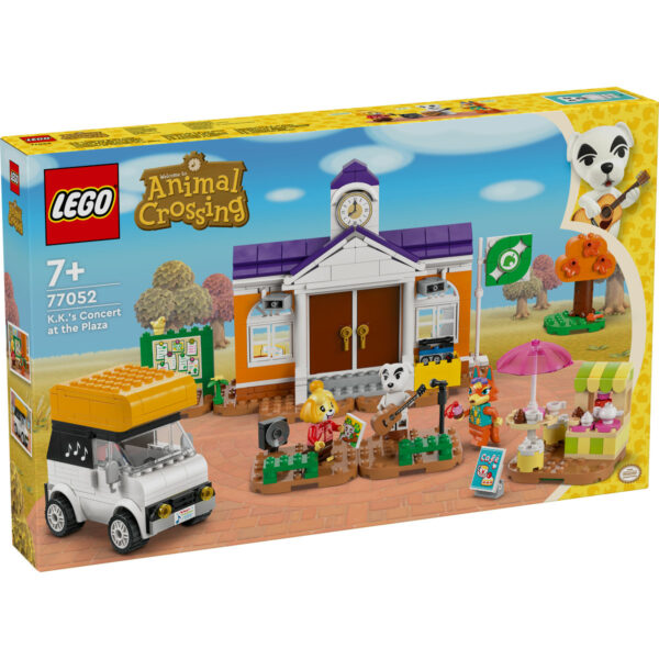 77052-lego-animal-crossing-1 LEGO Animal Crossing - Concertul lui K.K. la Plaza 77052, 550 piese