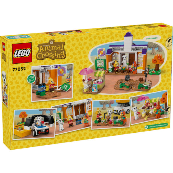 77052-lego-animal-crossing-2 LEGO Animal Crossing - Concertul lui K.K. la Plaza 77052, 550 piese