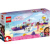 LEGO Gabby s Dollhouse - Barca cu spa a lui Gabby si a Pisirenei 10786, 88 piese
