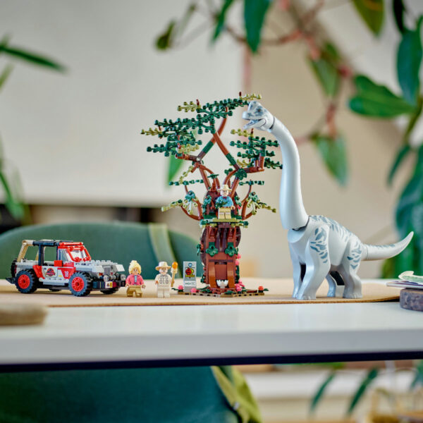 LEGO Jurassic World - Descoperirea dinozaurului Brachiosaurus 76960, 512 piese