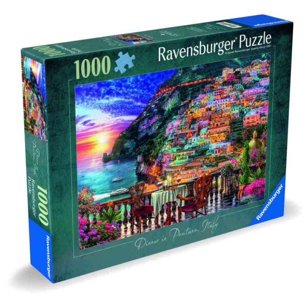 Ravensburger - Puzzle cina in Positano 1000 piese design nou - RVSPA00057