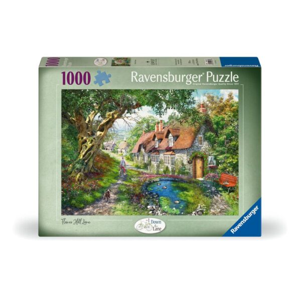 Ravensburger - Puzzle casuta pe deal 1000 piese design nou - RVSPA00131
