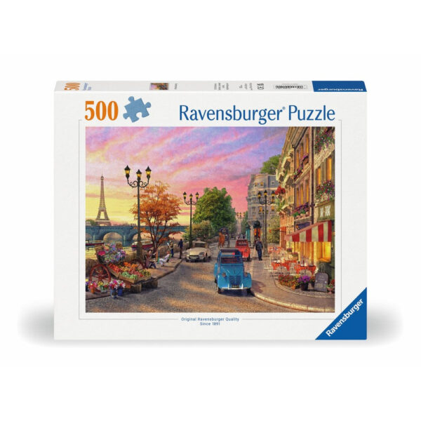 Ravensburger - Puzzle o seara in Paris 500 piese design nou - RVSPA00149