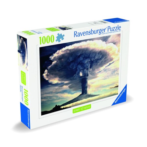 Ravensburger - Puzzle vulcanul Etna 1000 piese design nou - RVSPA00176