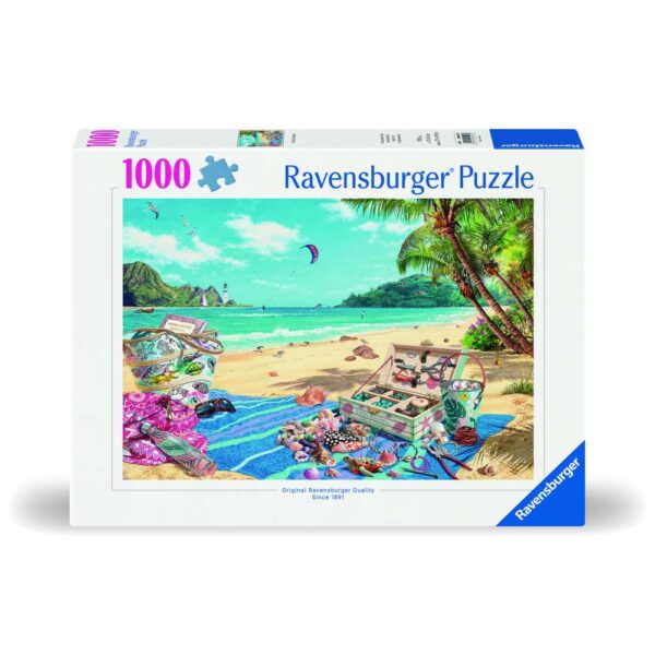 Ravensburger - Puzzle colectionarul de scoici 1000 piese design nou - RVSPA00425