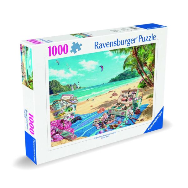 Ravensburger - Puzzle colectionarul de scoici 1000 piese design nou - RVSPA00425