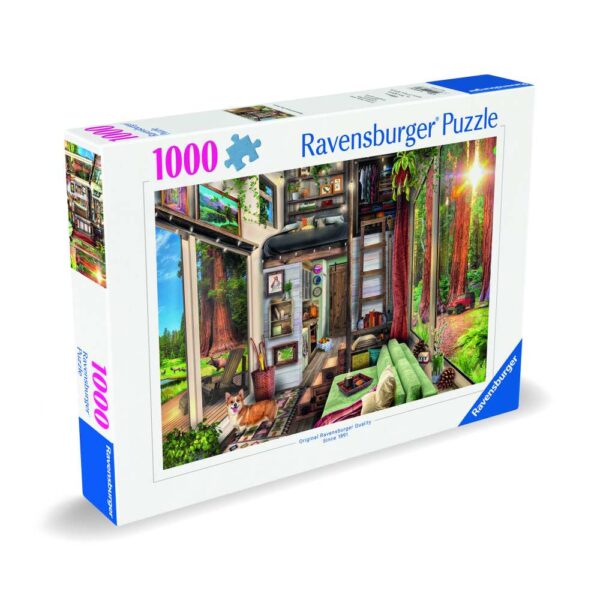 Ravensburger - Puzzle casuta in California 1000 piese design nou - RVSPA00634