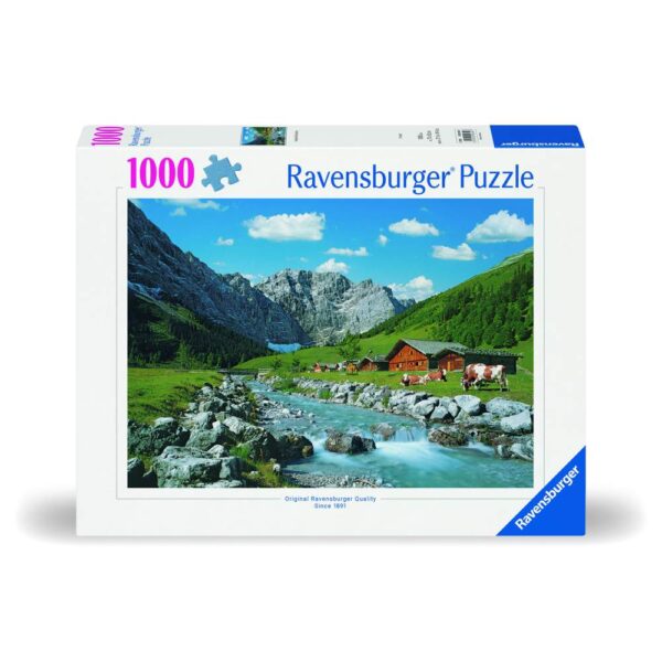 Ravensburger - Puzzle munti din Austria 1000 piese design nou - RVSPA00649