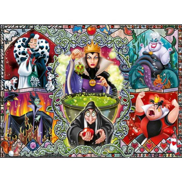 Ravensburger - Puzzle Disney vrajitoare 1000 piese design nou - RVSPA00650