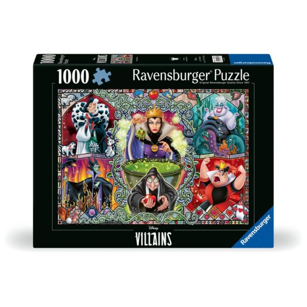 Ravensburger - Puzzle Disney vrajitoare 1000 piese design nou - RVSPA00650